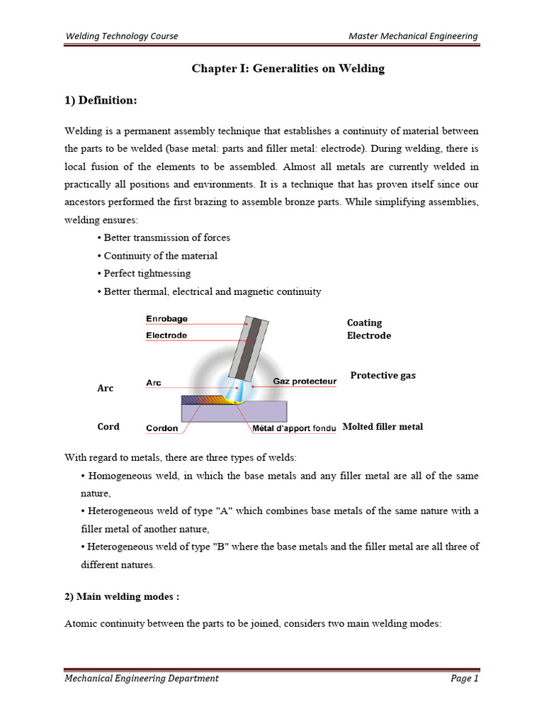 Generalities On Welding | PDF | Welding | Construction