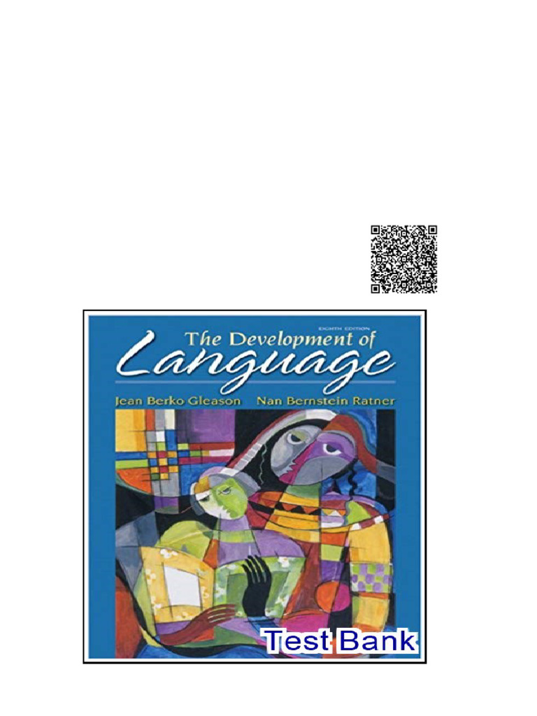 Development Of Language 8th Edition Gleason Test Bank | PDF | Language ...