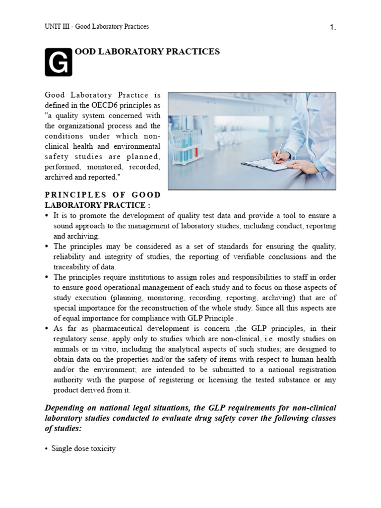 Ood Laboratory Practices PDF
