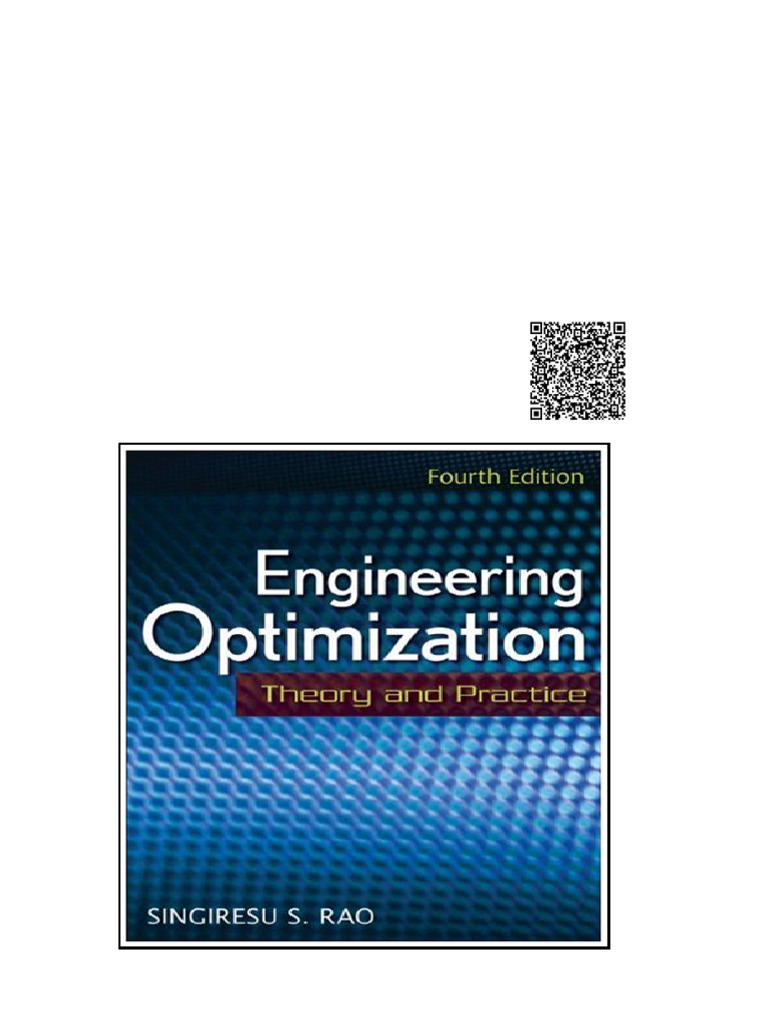 Engineering Optimization Theory and Practice Fourth Edition Singiresu S ...