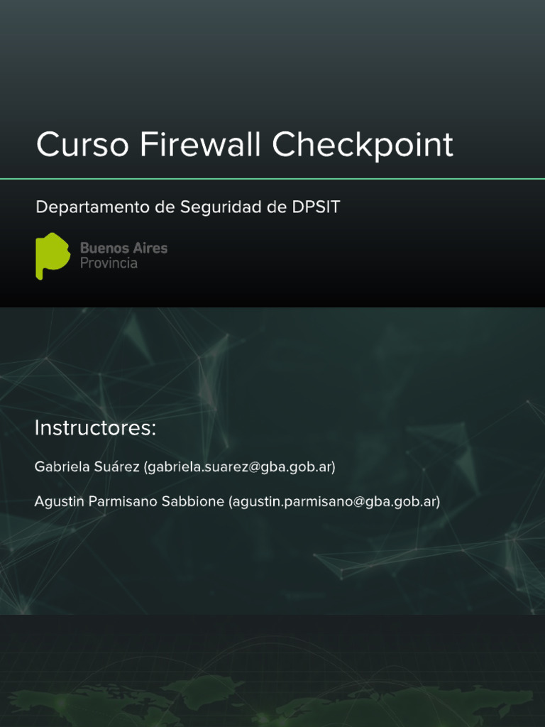 Curso Firewall Checkpoint - Módulo 1 - Introducción | PDF
