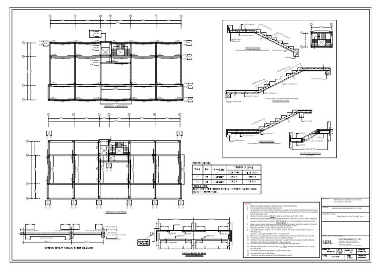 1st Floor Shuttering Plan-Model | PDF | Structural Engineering | Civil ...
