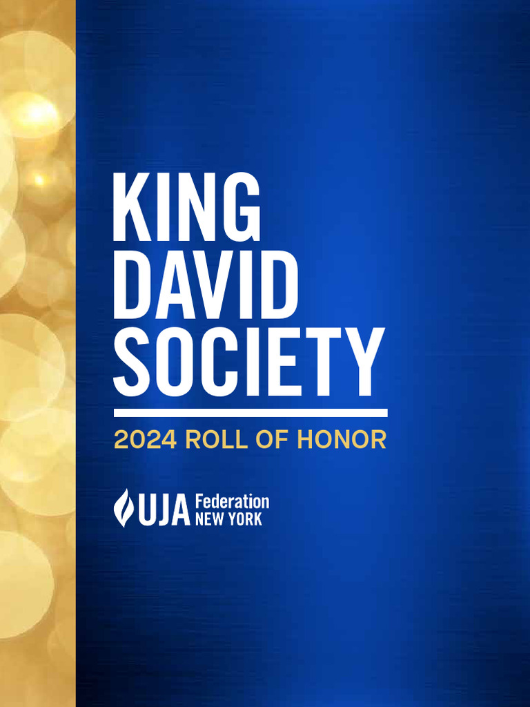 2024 UJA-Federation of New York Major Donors | PDF