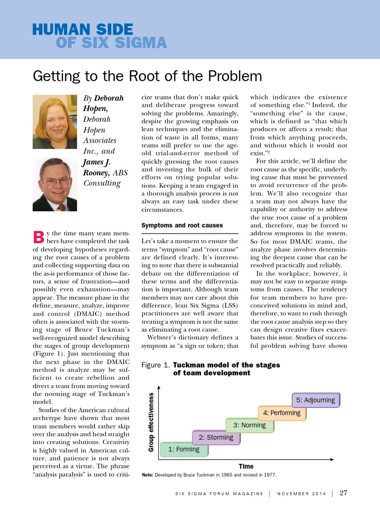 Getting To The Root of The Problem | PDF | Experiment | Reliability ...