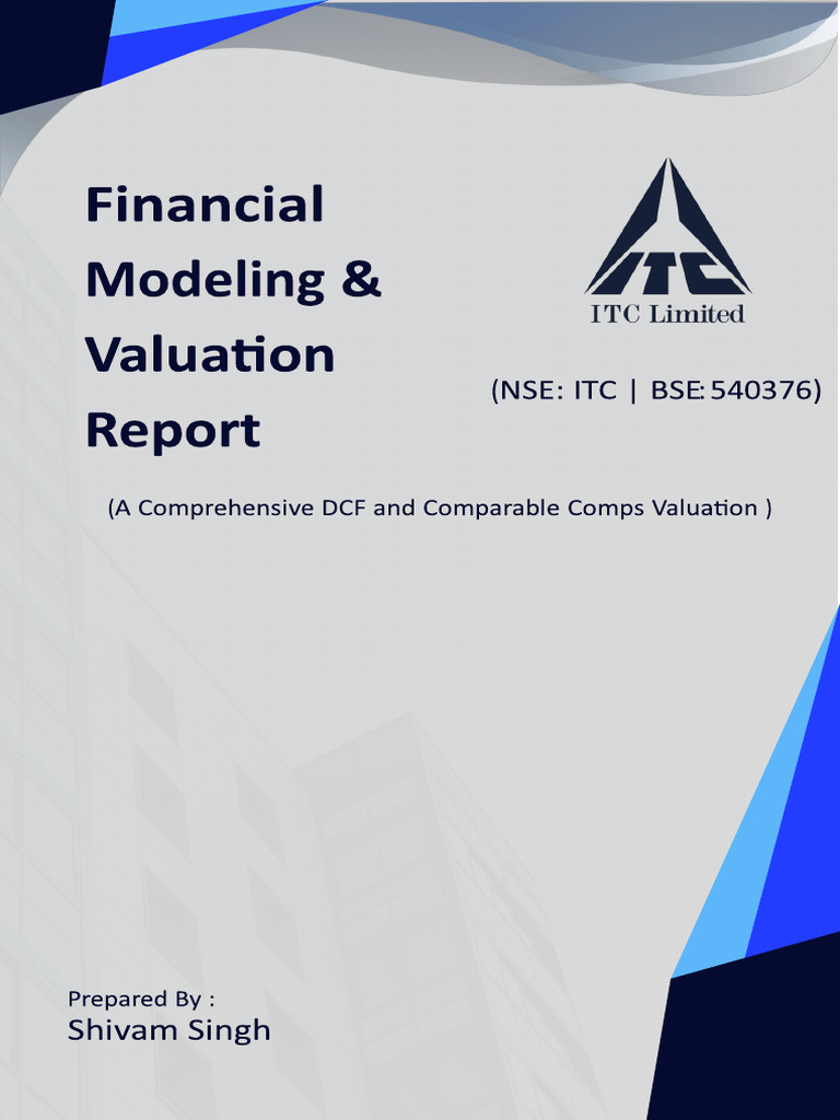 Financial Modelling and Valuation of ITC LTD 1761112149 | PDF | Cost Of ...