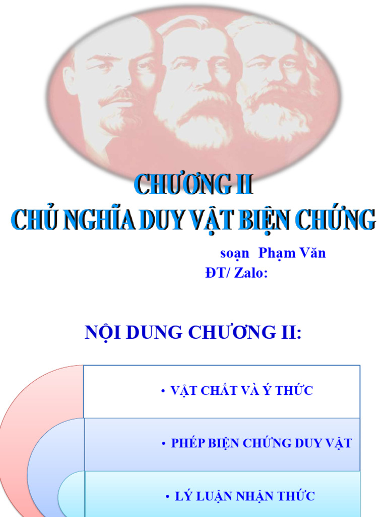 Triet Hoc Mac-Lenin - Chuong II | PDF