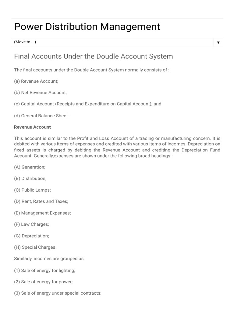 Power Distribution Management Power Distribution Management: Final ...
