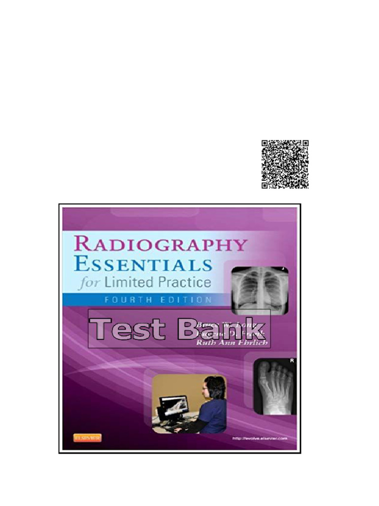 Radiography Essentials For Limited Practice 4th Edition Long Test Bank ...