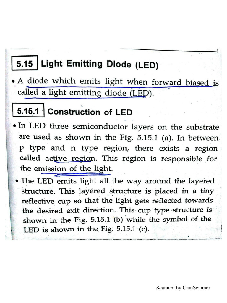 LED Notes | PDF