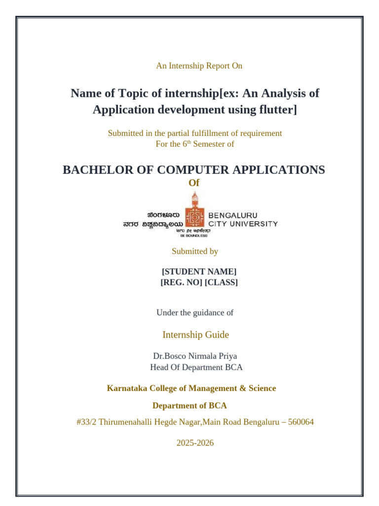 Internship Certificate New | PDF