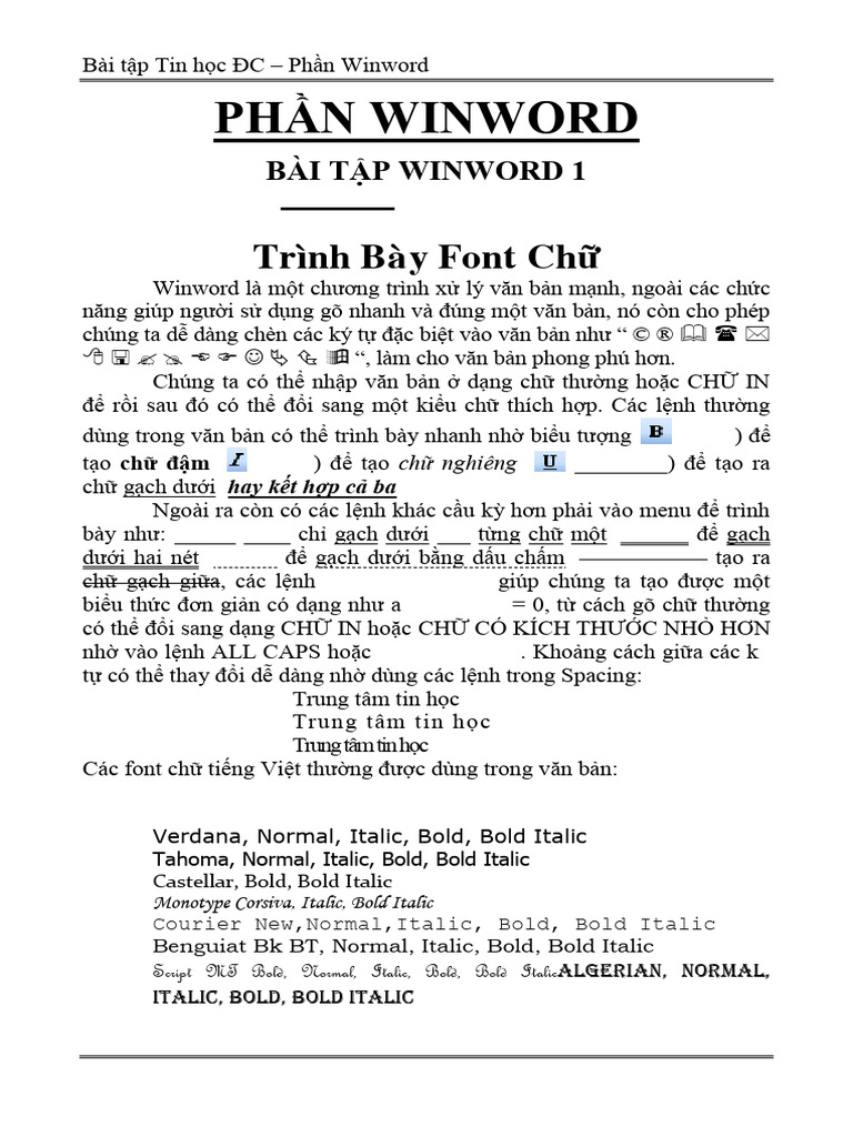 Phan Winword | PDF