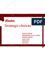 Strategic Choices: Idrees Waris Mohammad Ayaz Usman Shahid Ahmed Qazi Zain Shahzad Waleed