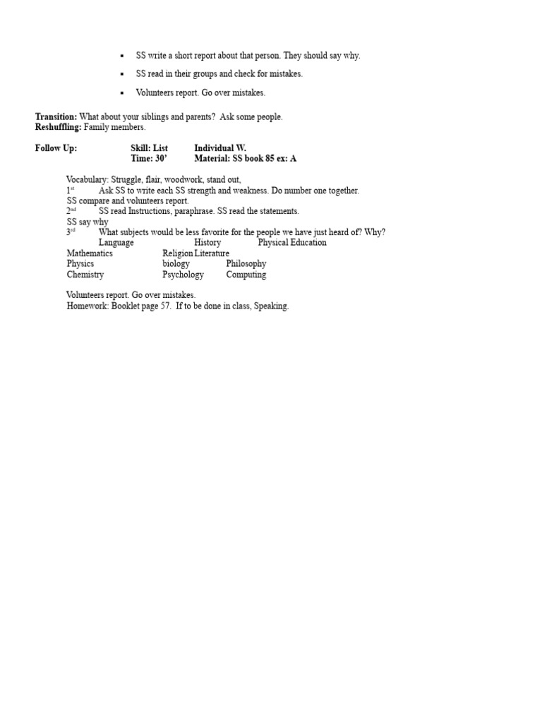 Lesson Plan 2 - Summit 2 Unit 6 (Virtual) | PDF