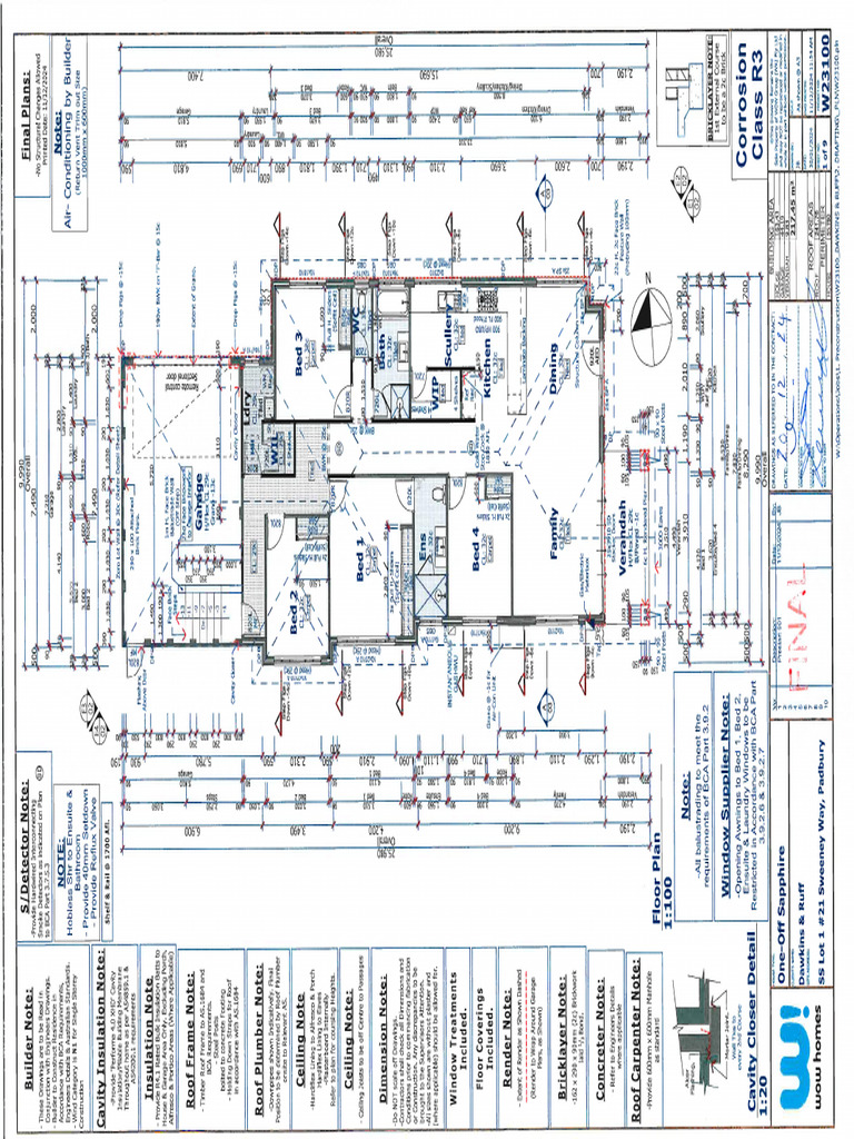 w23100 - Final Plans Signed | PDF