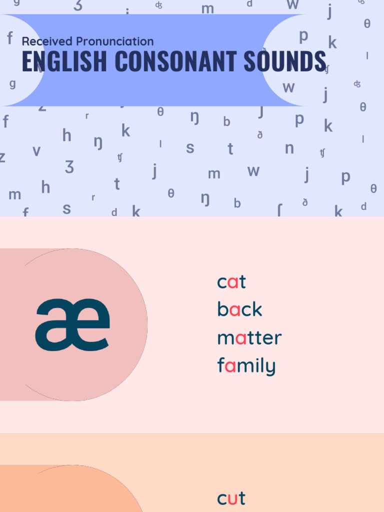 English Consonant Sounds | PDF