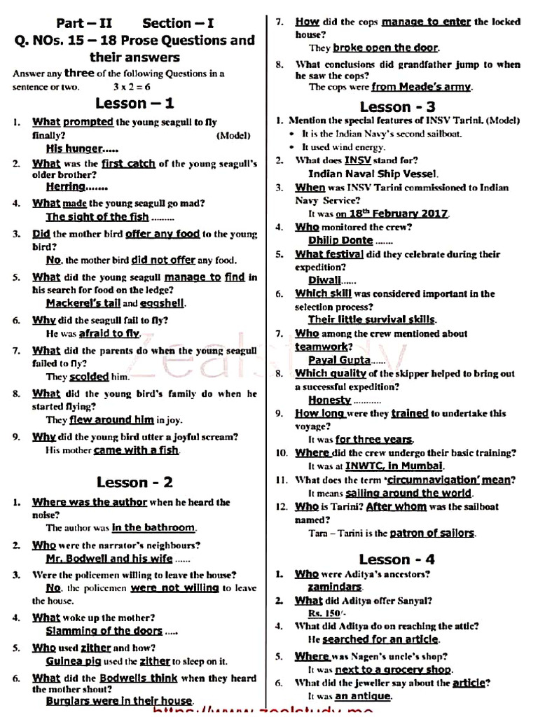 Simplified 2 Marks | PDF