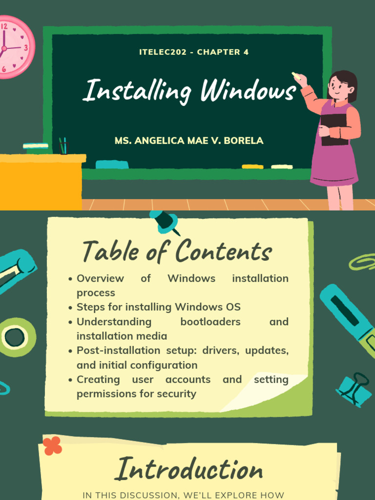 CHAPTER 4 - Installing Windows | PDF