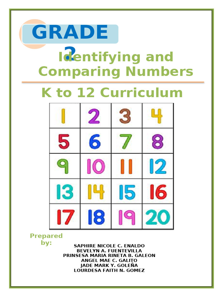 Numeracy 2 | PDF