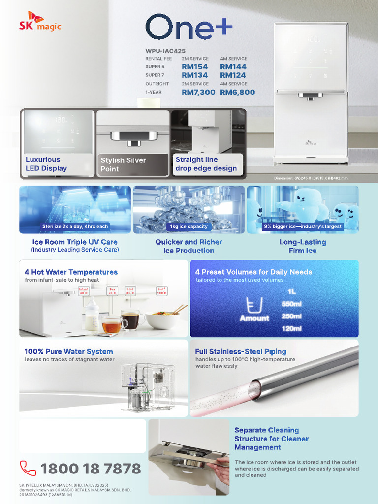 ONE+ Product Flyers | PDF