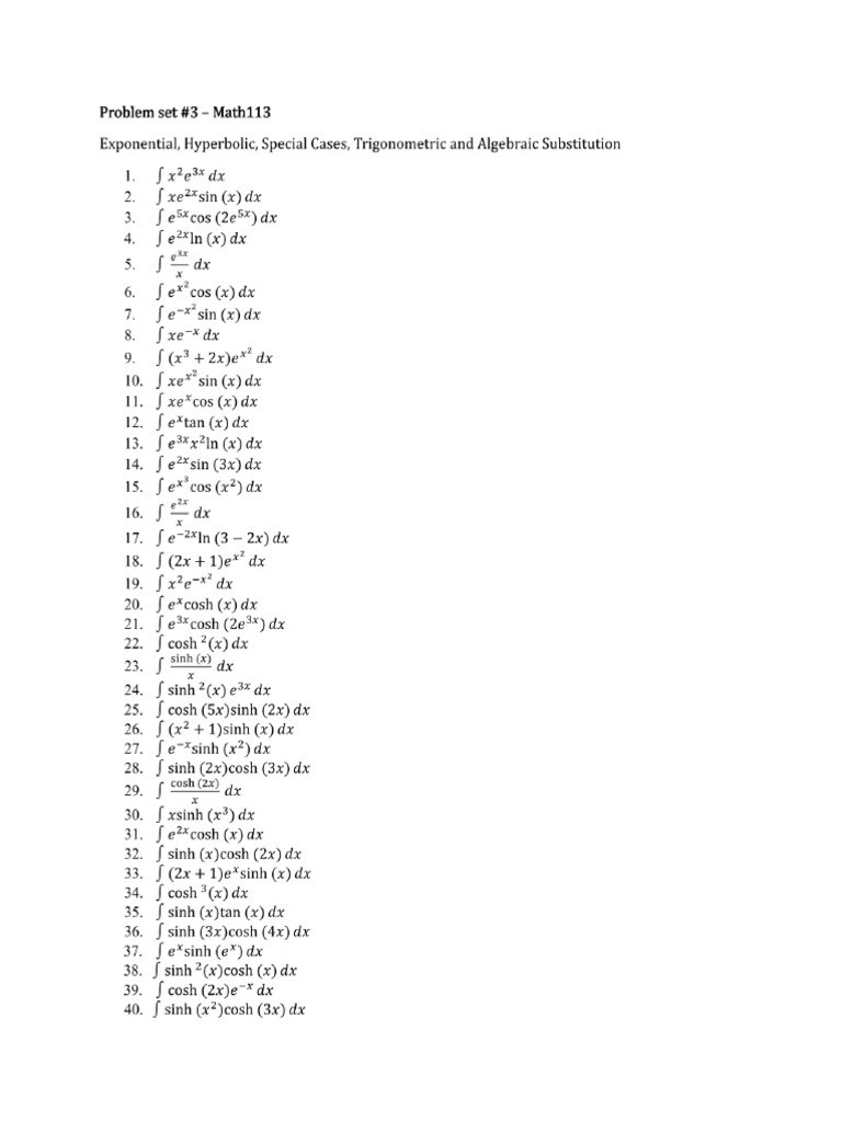 Problem Set 3 | PDF