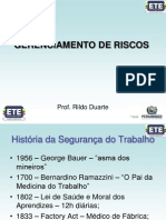 Gerenciamento de Riscos - Aula 1