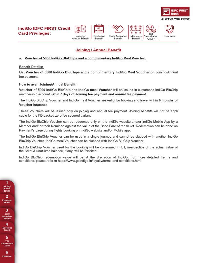 IndiGo Privileges Document | PDF