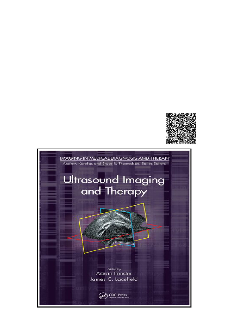 Ultrasound Imaging and Therapy Imaging in Medical Diagnosis and Therapy ...