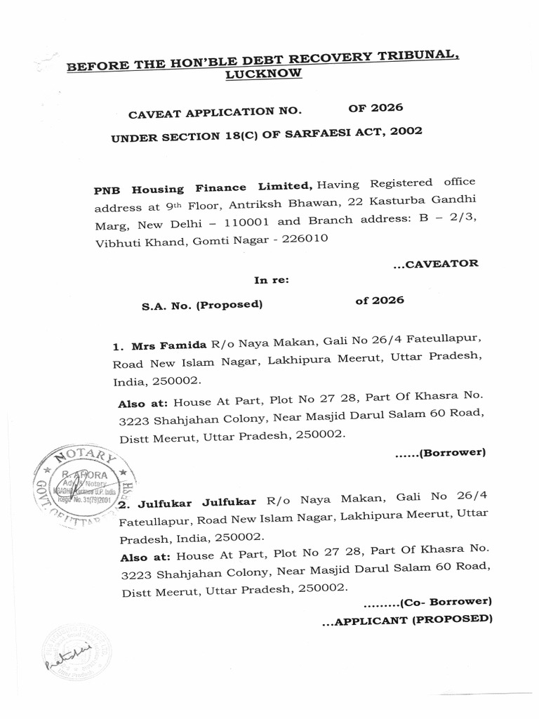 Famida Caveat | PDF