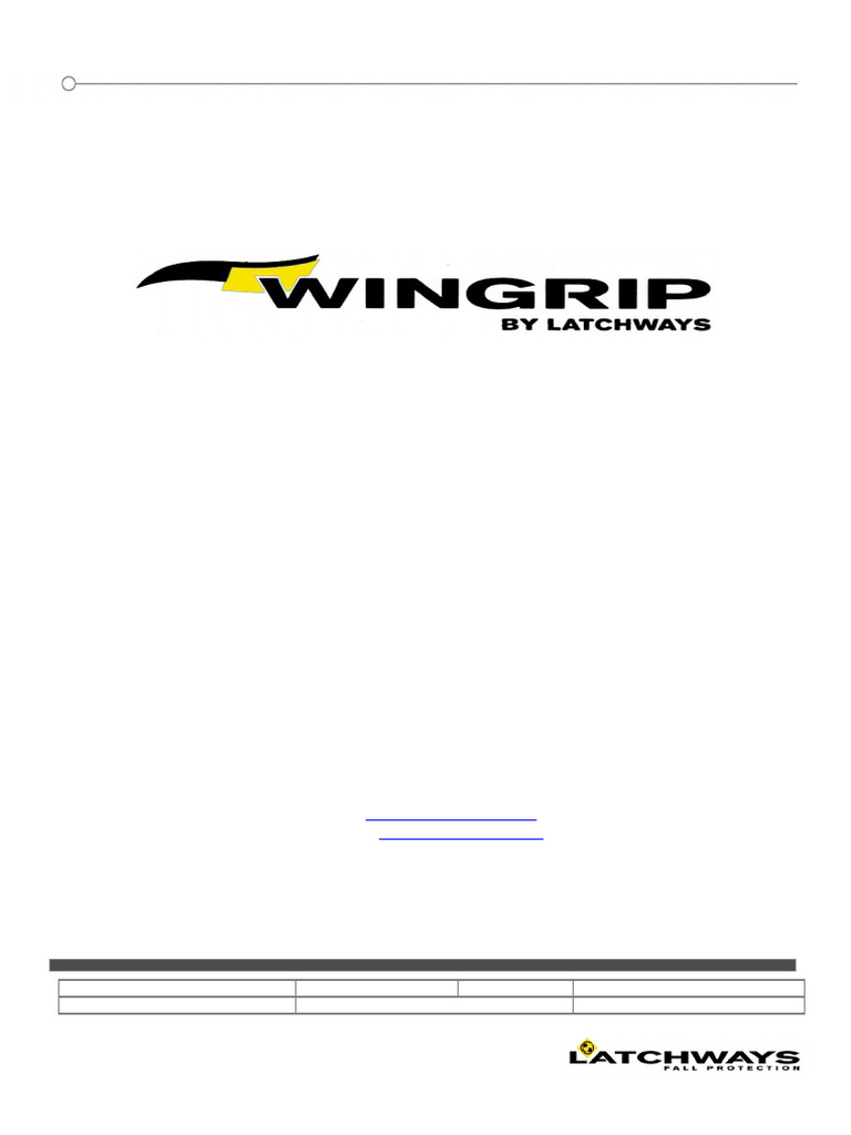 99 - 10 Wingrip CVV 9386 Operation and Maintenance Manual | PDF