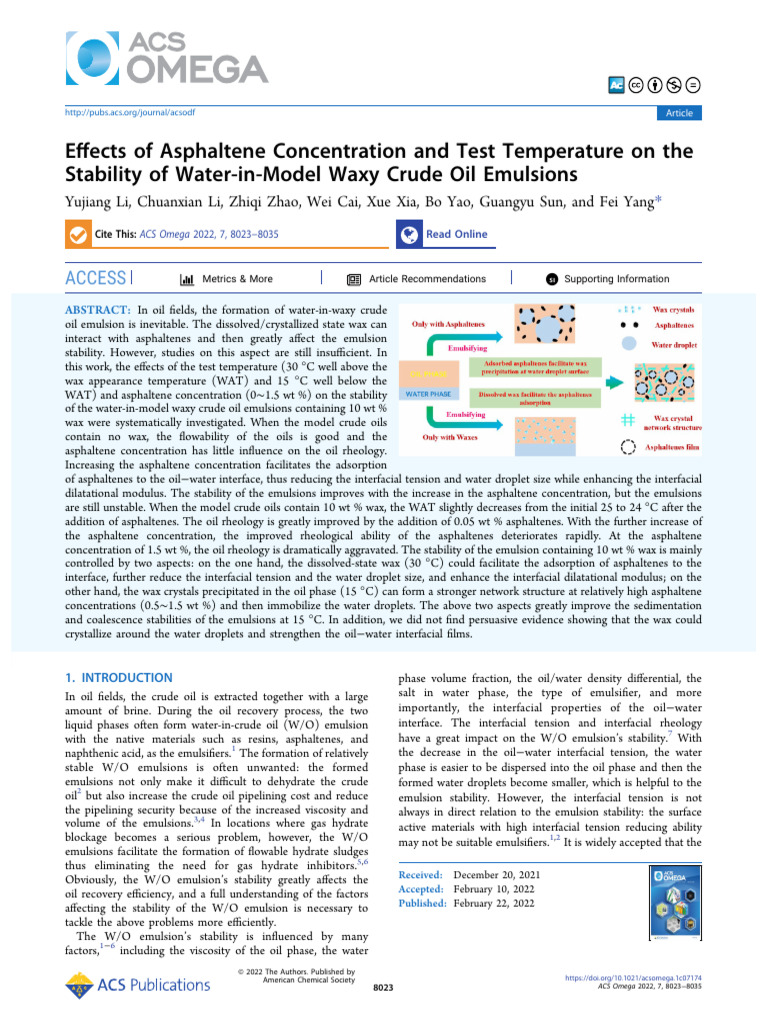 Effects of Asphalt Ene Concentration and Test Temperature On The | PDF