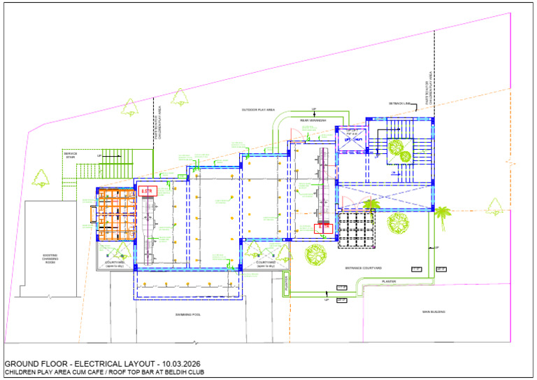 Ground Floor - Electrical Layout - 10.03.2026 | PDF