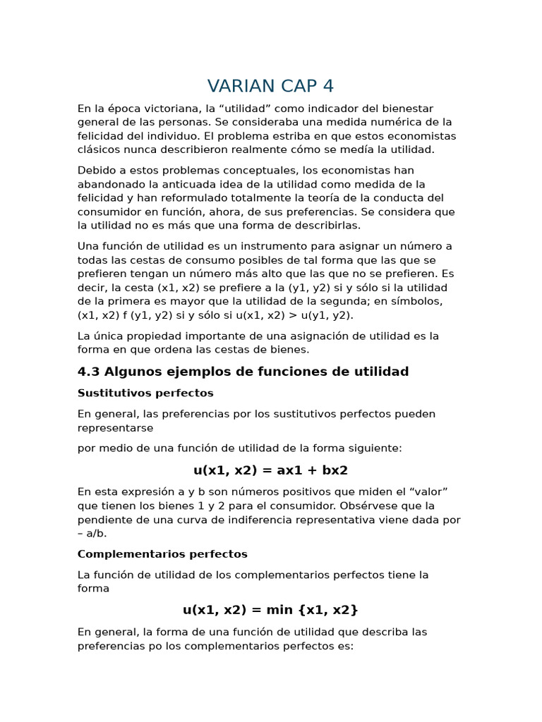 Varian Cap 4 | PDF