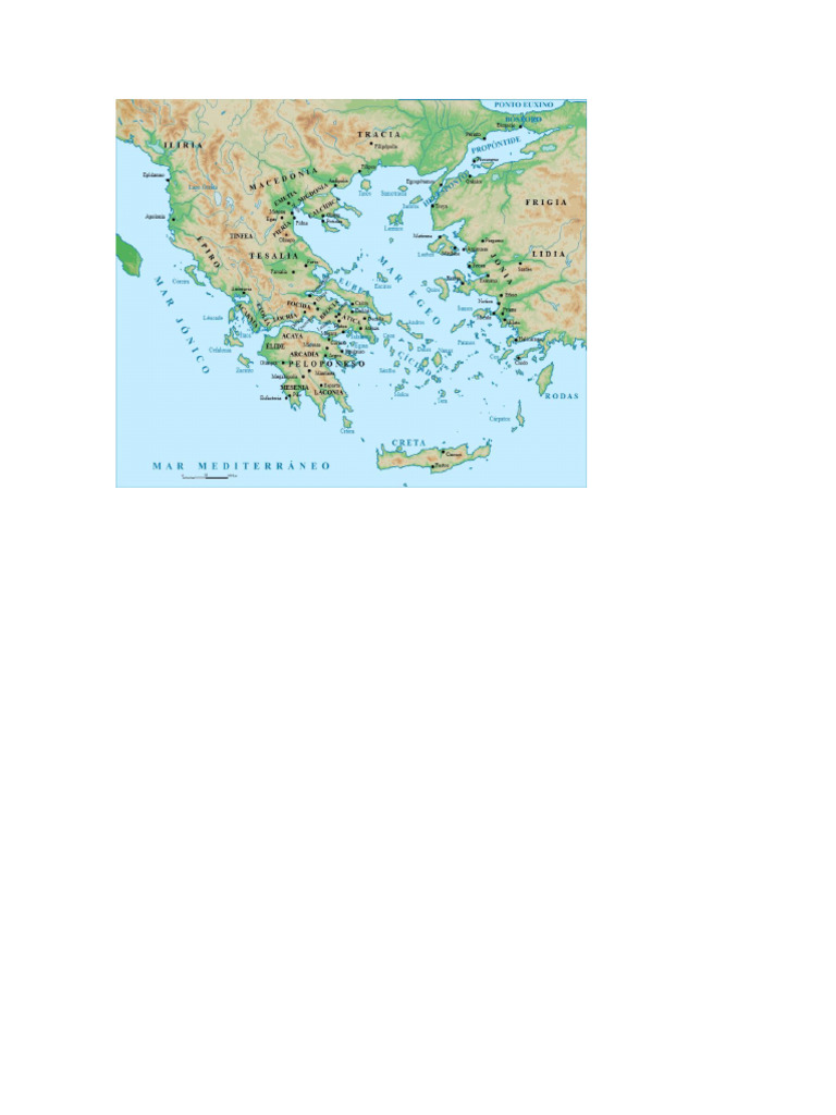 Mapa Grecia | PDF