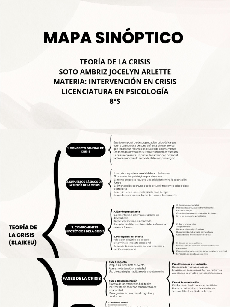 Beige and Black Minimalist Simple Synoptic Chart Outline Mind Map | PDF