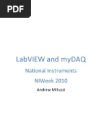 Labview and Mydaq