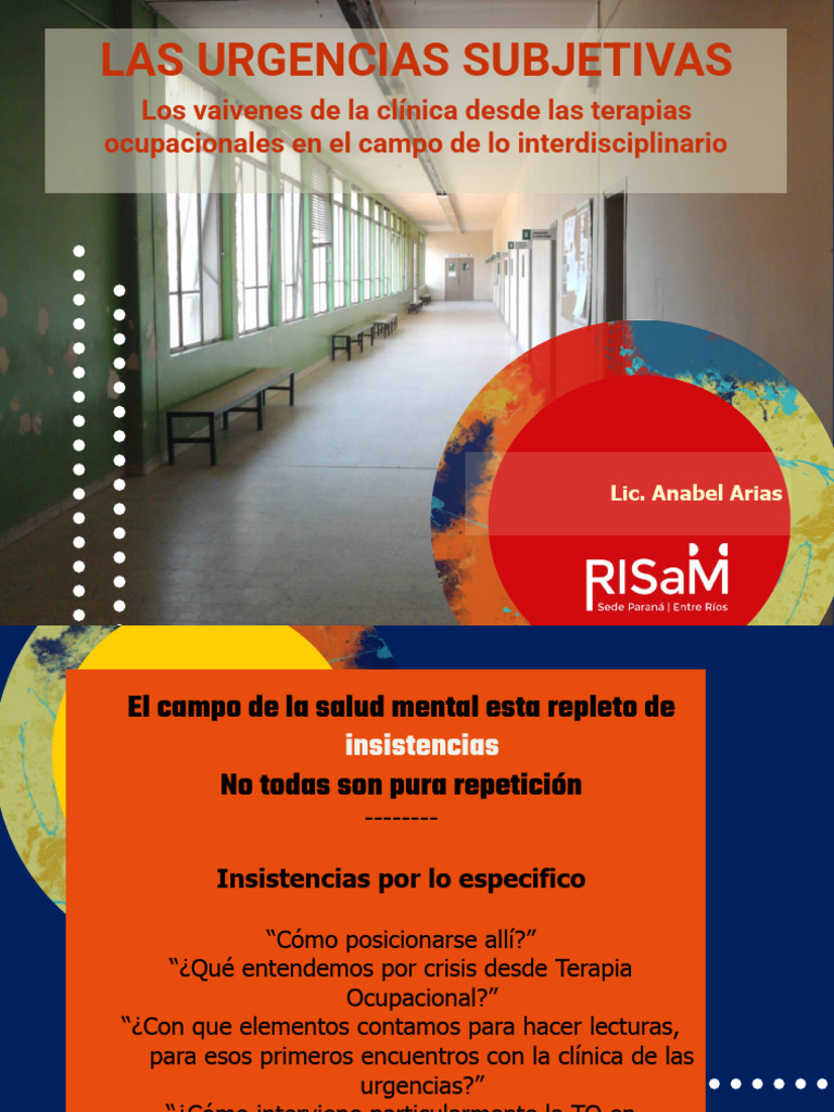 Urgencias Subjetivas - Anabel Arias | PDF