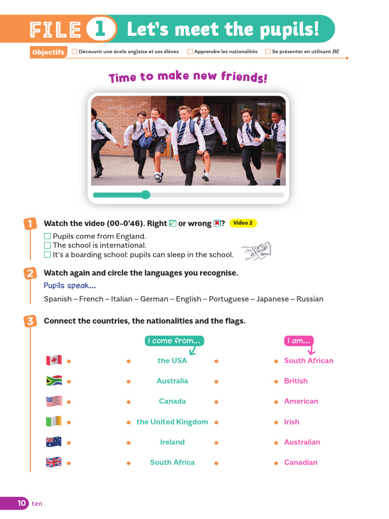 Easy6 U01 02 File1 Fiche | PDF