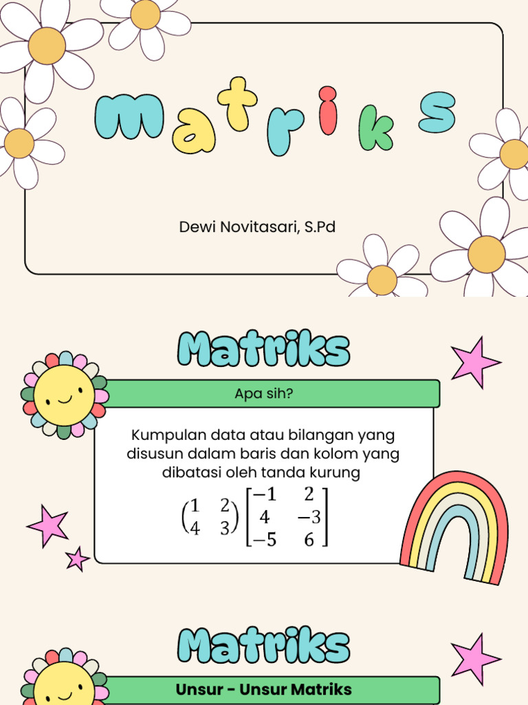 Matriks | PDF