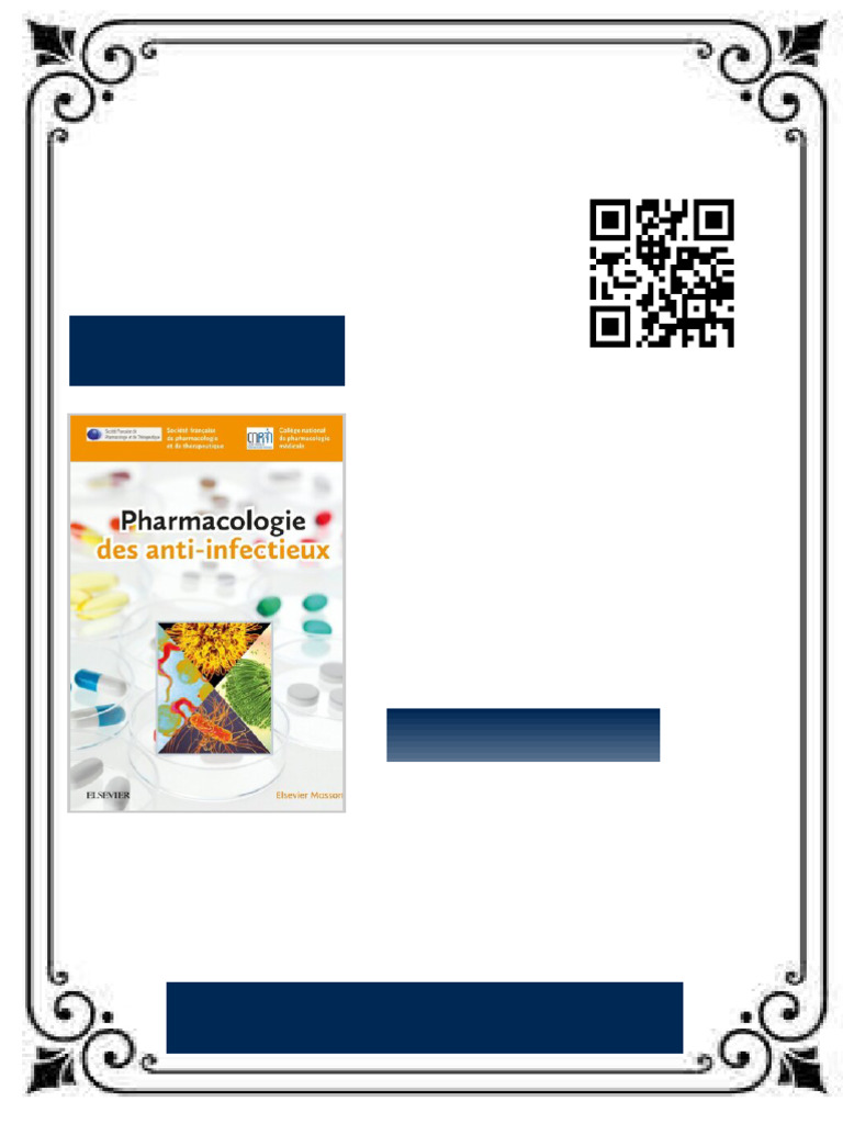 Pharmacologie Des Anti-Infectieux Société Française de Pharmacologie Et ...