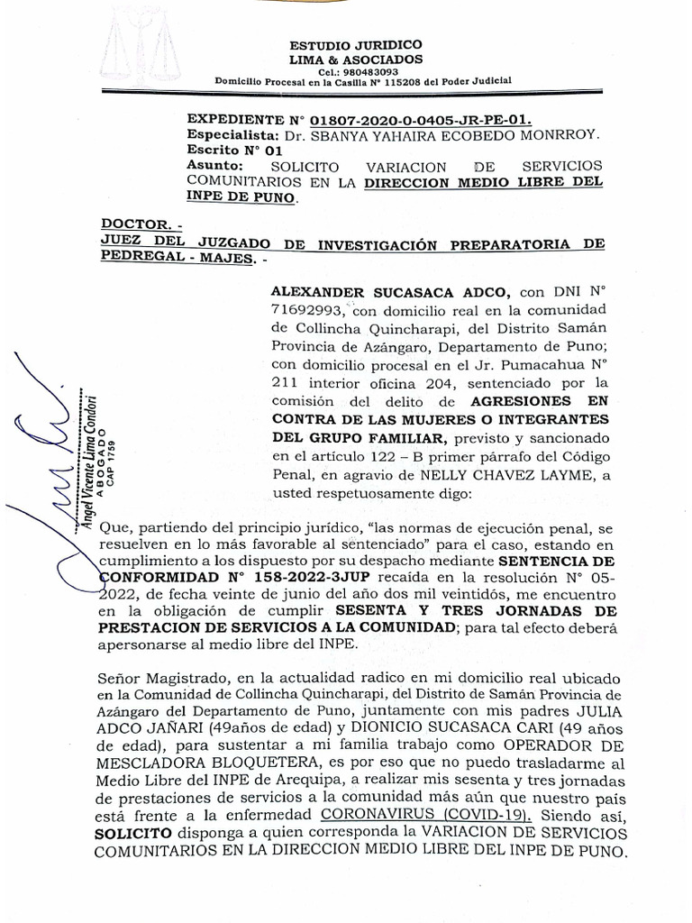 Alexander Sucasaca Adco Variacion | PDF