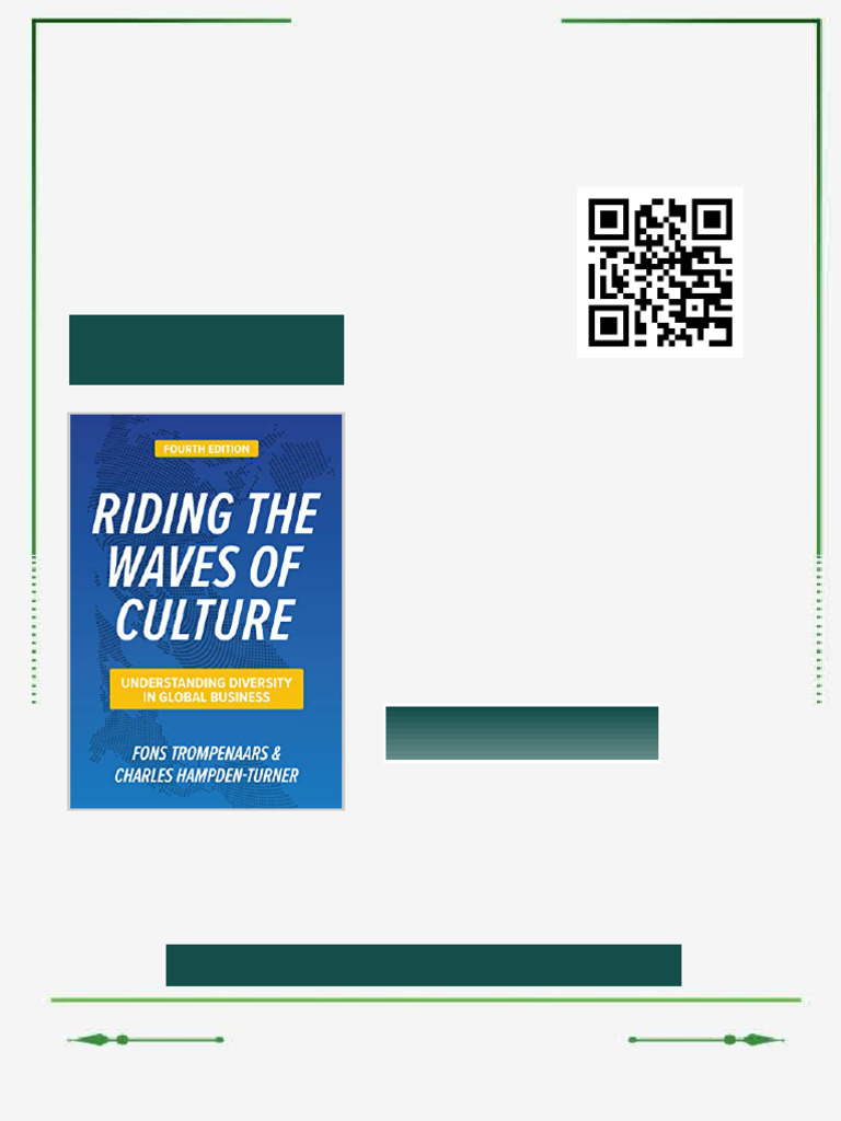 Riding The Waves of Culture, Fourth Edition: Understanding Diversity in ...