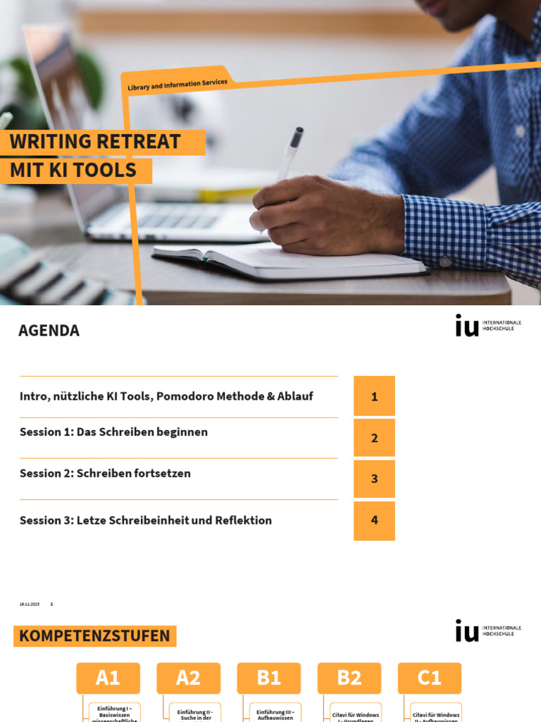 Writing Retreat Mit KI Tools - DE - Handout | PDF