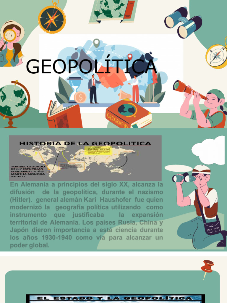 GEOPOLÍTICA | PDF | Geopolítica | Ciencias Políticas