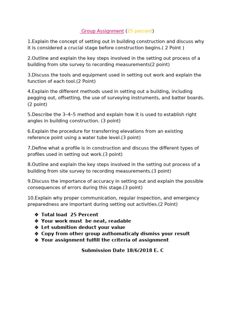 Group Assignment | PDF