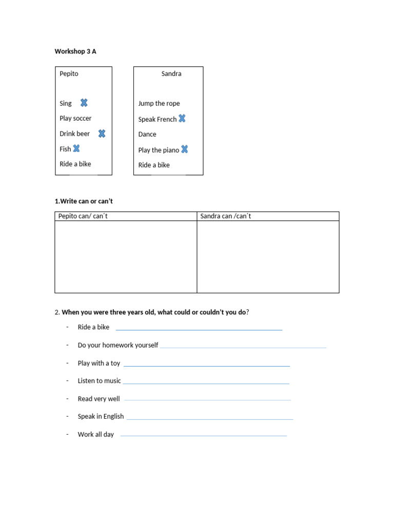Workshop 3 | PDF