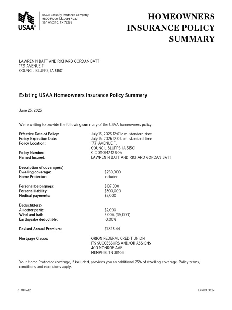 Proof of Insurance | PDF