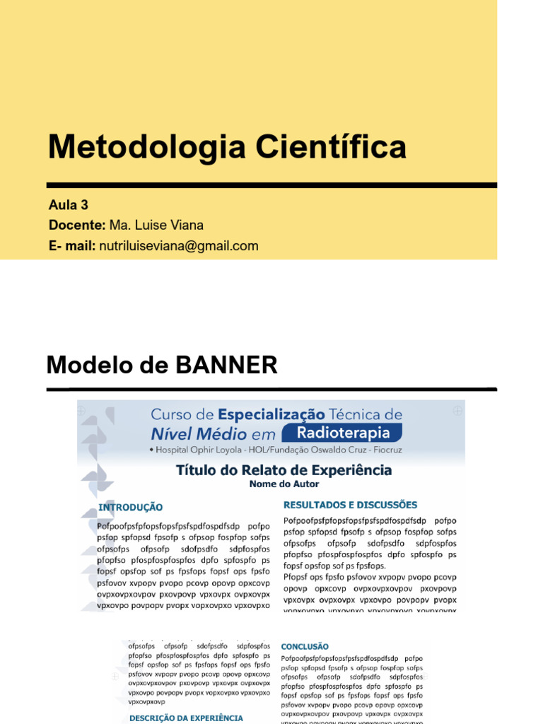 Aula 3 Metodologia Hol | PDF