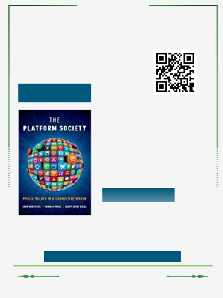 The Platform Society: Public Values in A Connective World José Van ...