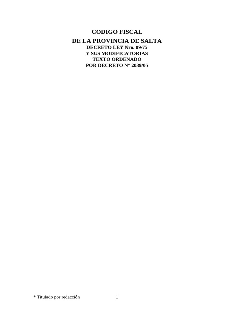 Codigo Fiscal 2005 | PDF | Impuestos | Multa (pena)