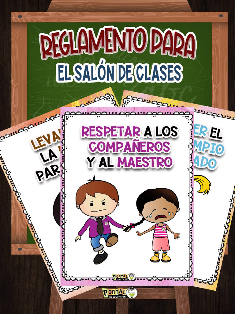 Reglamento Del Salon de Clases 20240902093241 Strong Compression | PDF